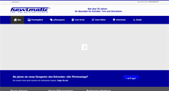 Desktop Screenshot of hewimatic.de